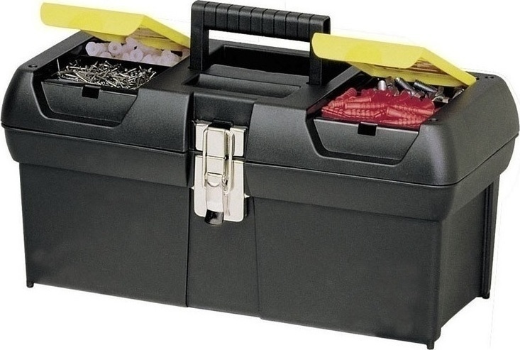 Dimopanas - STANLEY SERIES 2000 TOOLBOX WITH TWO INTEGRATED TABKETS DISC WITH METAL BUTTONS 12.5 '' 1-92-064