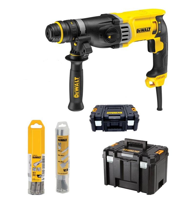 Dimopanas - DEWALT ΠΙΣΤΟΛΕΤΟ 3 ΛΕΙΤΟΥΡΓΙΩΝ ΜΕ QCC 900W  D25144K1+ ΕΞΑΡΤΗΜΑΤΑ + ΕΡΓΑΛΕΙΟΘΗΚΗ