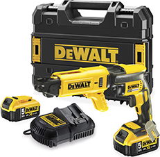 Dimopanas - DEWALT BRUSHLESS ΕΠΑΝΑΦΟΡΤΙΖΟΜΕΝΟ ΚΑΤΣΑΒΙΔΙ ΓΥΨΟΣΑΝΙΔΑΣ 18V DCF620P2K