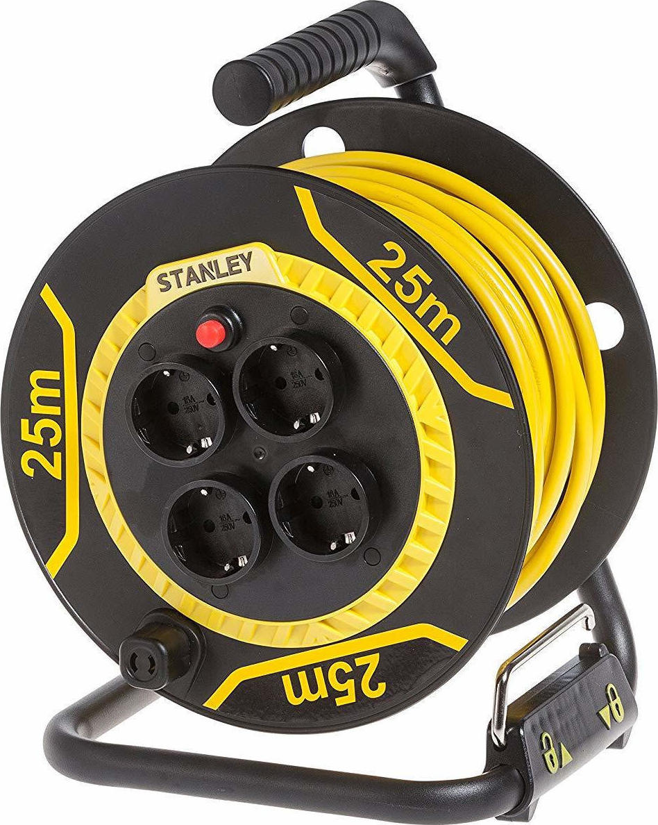 Dimopanas - STANLEY Μπαλαντέζα καρούλι 3Χ1,5mm – 25m, με θερμικό ασφαλείας SXECCL26BSE