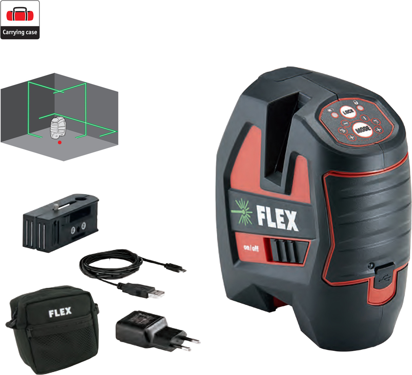 Dimopanas - FLEX ALC 3/1-G LASER LEVEL (456004)