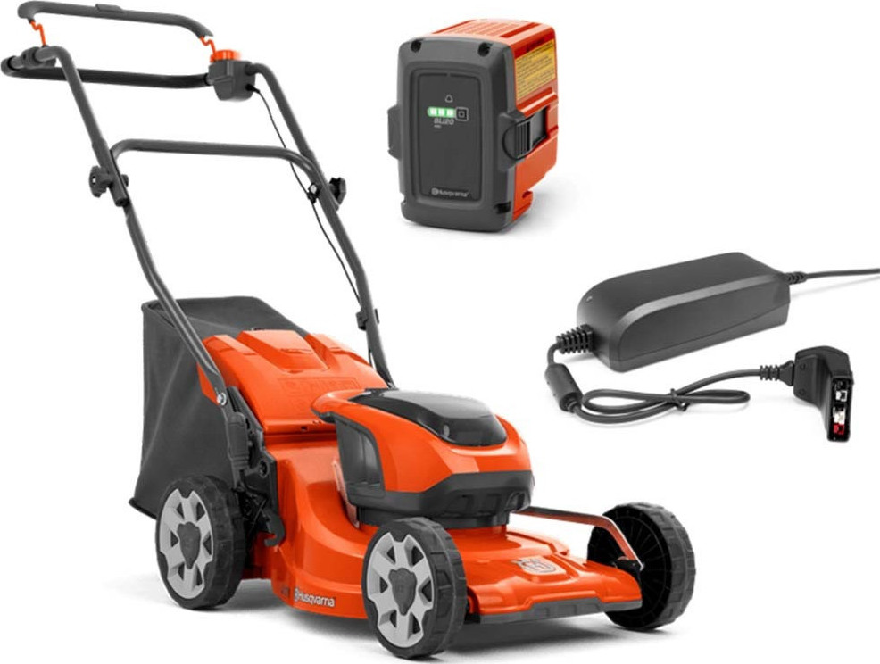 Dimopanas - HUSQVARNA BATTERY LAWN MOWER LC 137i KIT WITH BATTERY AND CHARGER