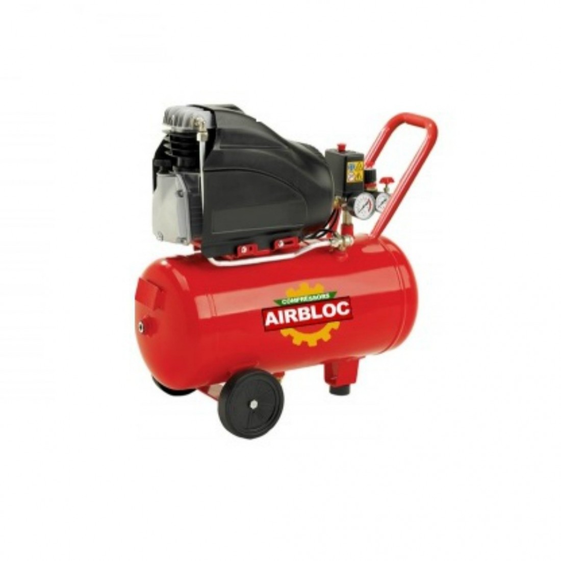 Dimopanas - AIRBLOCK ΜΟΝΟΜΠΛΟΚ ΑΕΡΟΣΥΜΠΙΕΣΤΗΣ 2HP 50LT 220V (17.002.050)