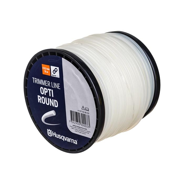 Dimopanas - HUSQVARNA TRIMMER LINE OPTI ROUND 3.3 mm / 75m WHITE (5976688-50)