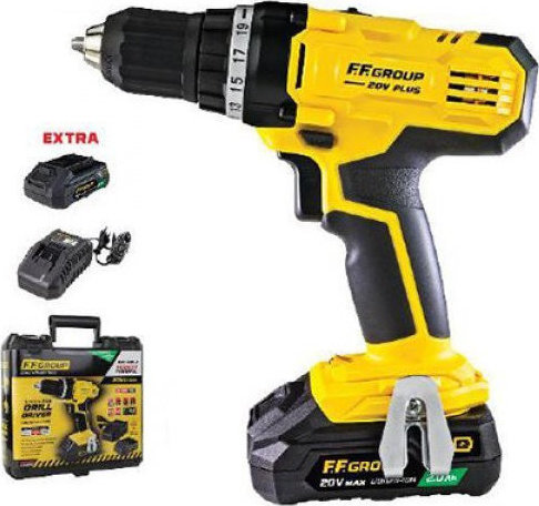 Dimopanas - FF GROUP ΔΡΑΠΑΝΟΚΑΤΣAΒΙΔΟ ΜΠΑΤΑΡIΑΣ CDD/35 2x2ah 20V PLUS (41624)