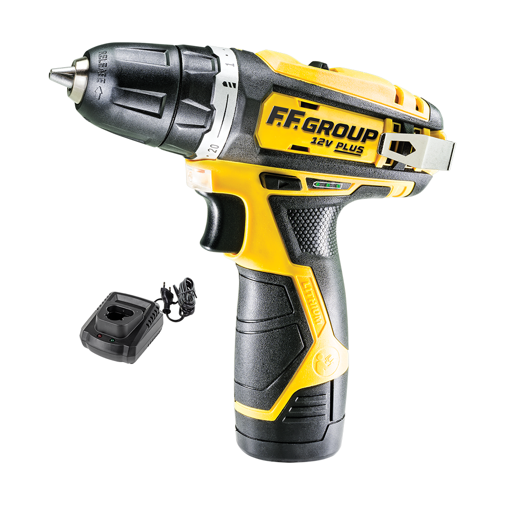 Dimopanas - FF GROUP CORDLESS DRILL DRIVER CDD 12V PLUS (41303)