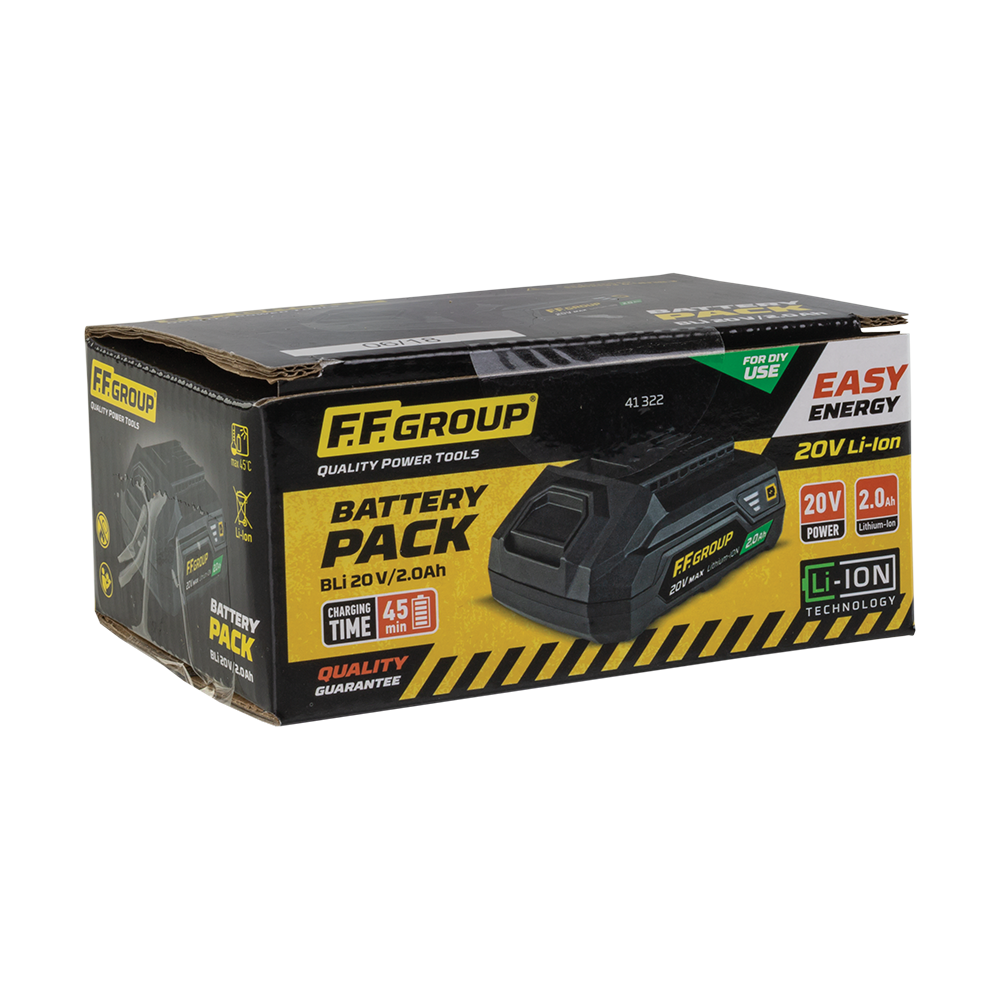 Dimopanas - FF GROUP ΜΠΑΤΑΡΙΑ ΛΙΘΙΟΥ BLI 20V/2.0AH (41322)