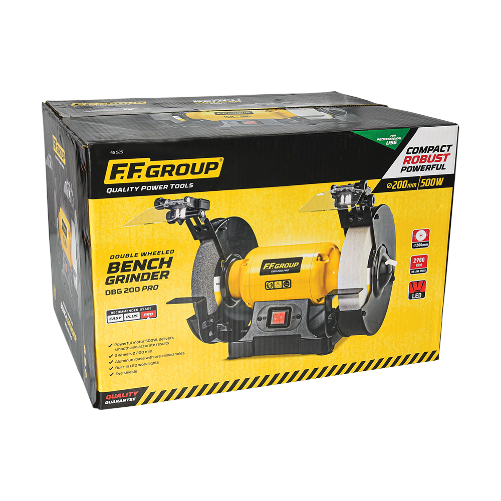 Dimopanas - FF GROUP DOUBLE WHEELED BENCH GRINDER DBG 200 PRO (45525)
