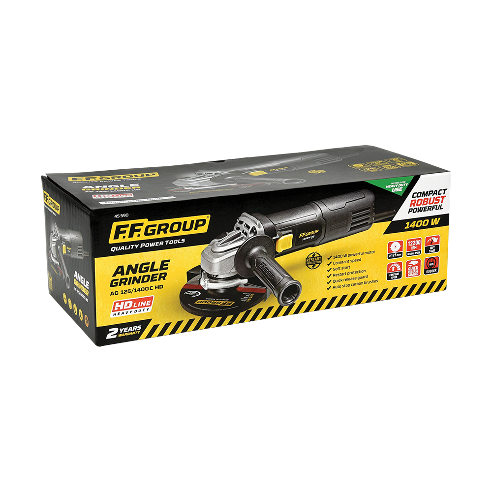 Dimopanas - FF GROUP ΓΩΝΙΑΚΟΣ ΤΡΟΧΟΣ AG 125/1400C HD (45590)