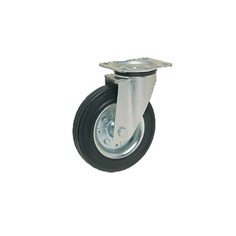 Dimopanas - WHEEL Φ200 ROTATING BLACK