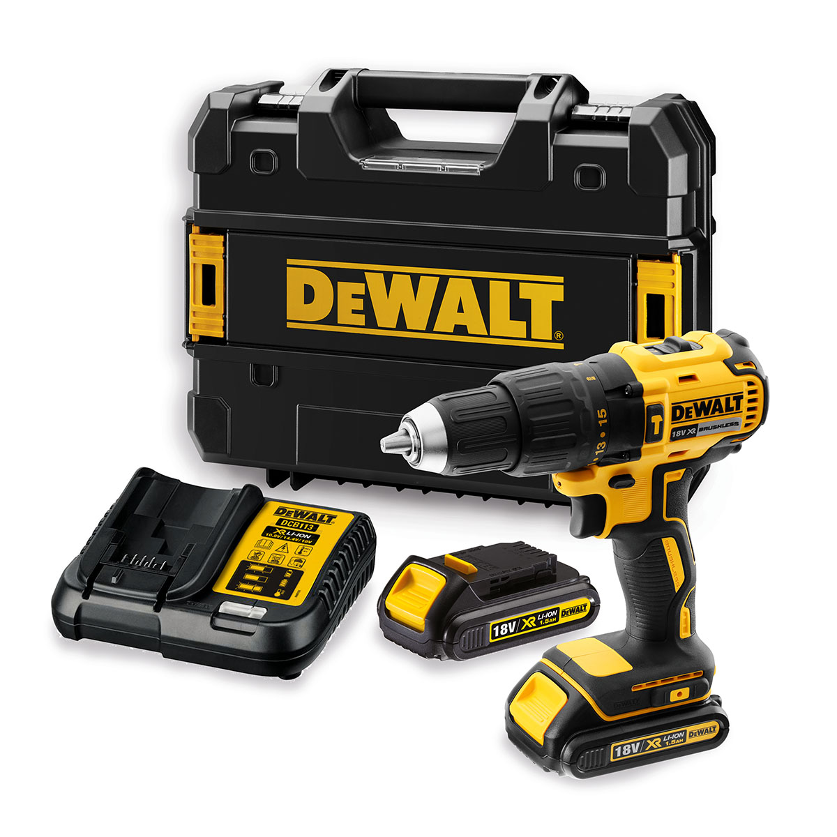 Dimopanas - DEWALT BRUSHLESS ΚΡΟΥΣΤΙΚΟ ΔΡΑΠΑΝΟΚΑΤΣΑΒΙΔΟ 18V XR LI-ION DCD778S2T (2x1.5Ah)