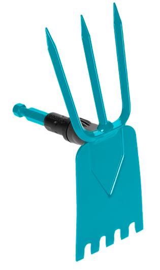 Dimopanas - GARDENA HOOMER WITH 3 TEETH AND LEVEL COMBI (3219-20)