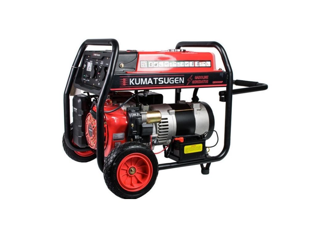Dimopanas - KUMATSUGEN ΒΕΝΖΙΝΟΚΙΝΗΤΗ ΜΟΝΟΦΑΣΙΚΗ ΓΕΝΝΗΤΡΙΑ GB9000MP 8.1kVA (014720)