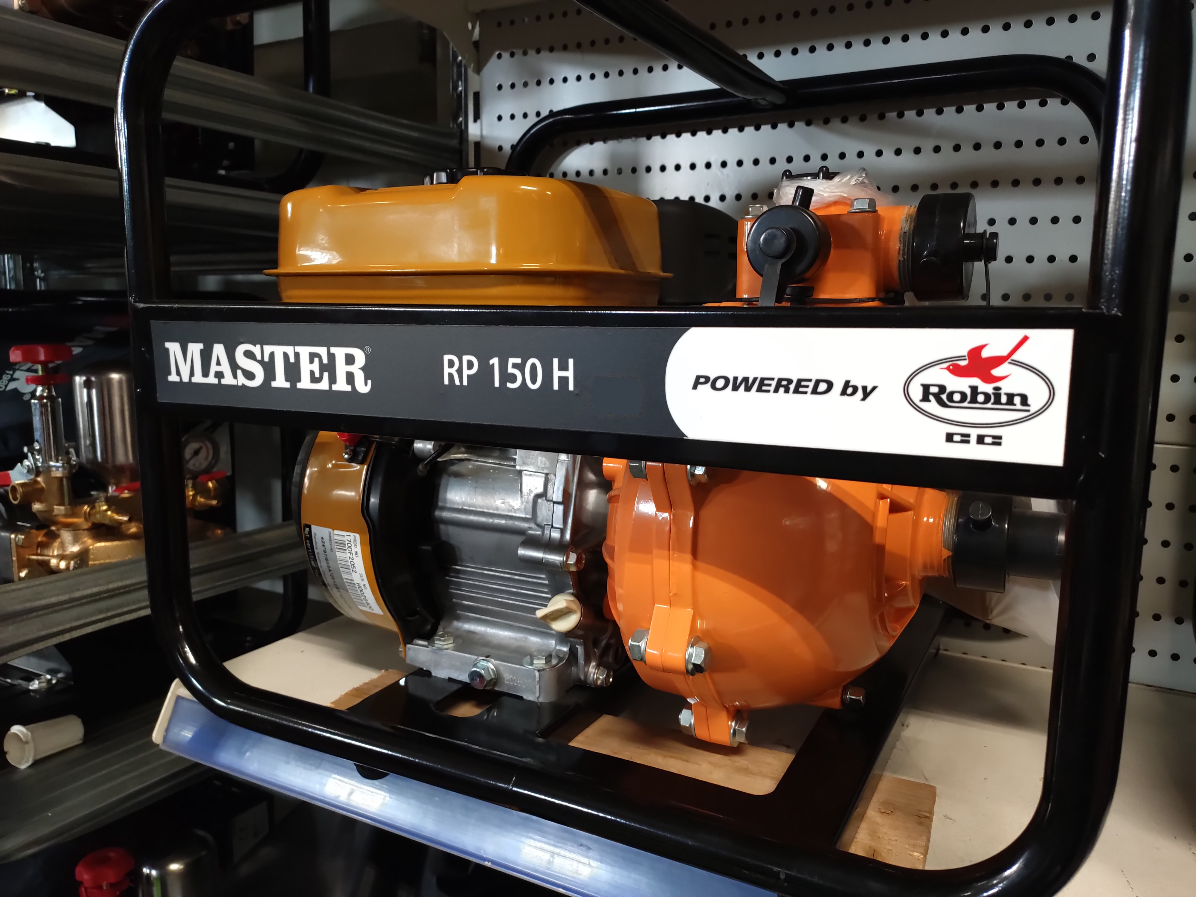 Dimopanas - MASTER ΒΕΝΖΙΝΟΚΙΝΗΤH ΑΝΤΛΙΑ ΝΕΡΟΥ ΥΨΗΛΟΥ ΜΑΝΟΜΕΤΡΙΚΟΥ ΠΥΡΟΣΒΕΣΗΣ RP150H 1,5