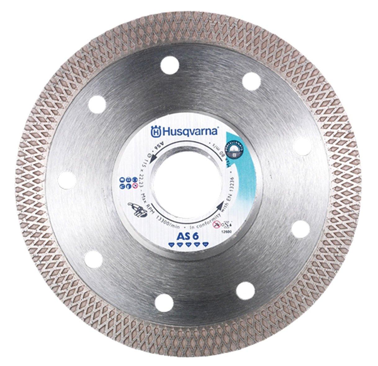 Dimopanas - HUSQVARNA ΑΔΑΜΑΝΤΟΔΙΣΚΟΣ Φ115 AS6 (ΠΛΑΚ.ΠΟΡΣΕΛ) (574268601)