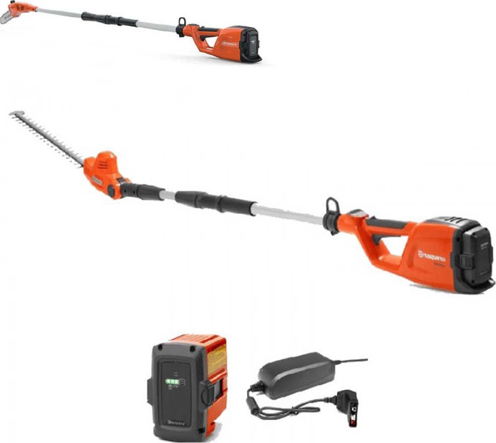 Dimopanas - HUSQVARNA ΚΙΤ ΚΟΝΤΑΡΟΠΡΙΟΝΟ & ΨΑΛΙΔΙ ΜΠΟΡΝΤΟΥΡΑΣ ΜΠΑΤΑΡΙΑΣ 120iTK4-PH ΜΕ ΜΠΑΤΑΡΙΑ BLi 10 & ΦΟΡΤΙΣΤΗ QC 80