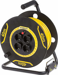 Dimopanas - STANLEY POWER CORD REEL 3x1.5mm - 40m, with safety thermal SXECCL26BVE