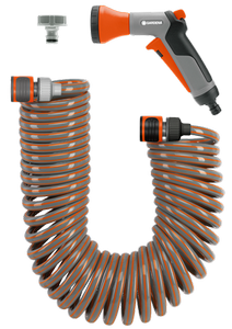 GARDENA SPIRAL HOSE SET WITH CONNECTORS - 10 M (4647-20)
